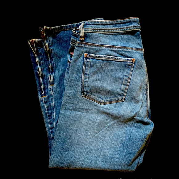 Ralph Lauren Stretch Kelly Zip Capri Jeans